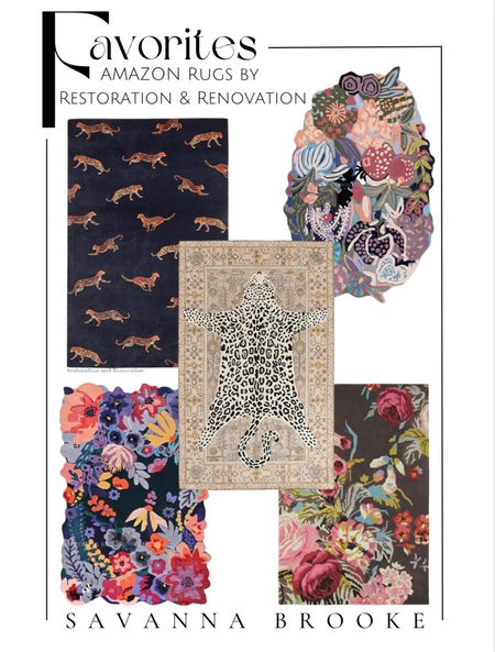 Absolutely in love with these rugs on Amazon! Affordable and so stunning! 

#LTKhome