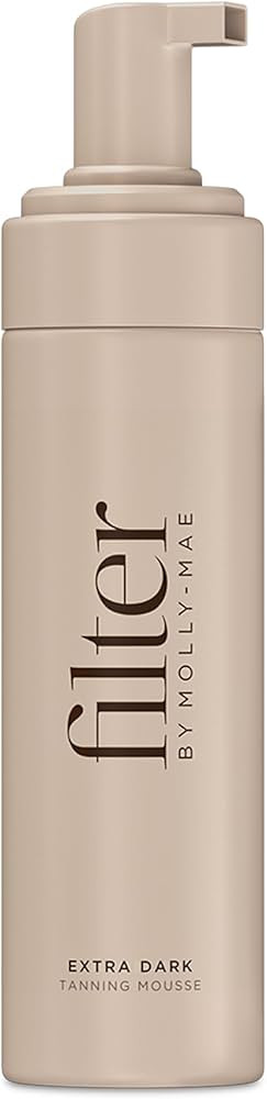 Filter by Molly-Mae Tanning Mousse | Extra Dark Shade | Fast Drying Self Tan Mousse, for a Sunkis... | Amazon (UK)