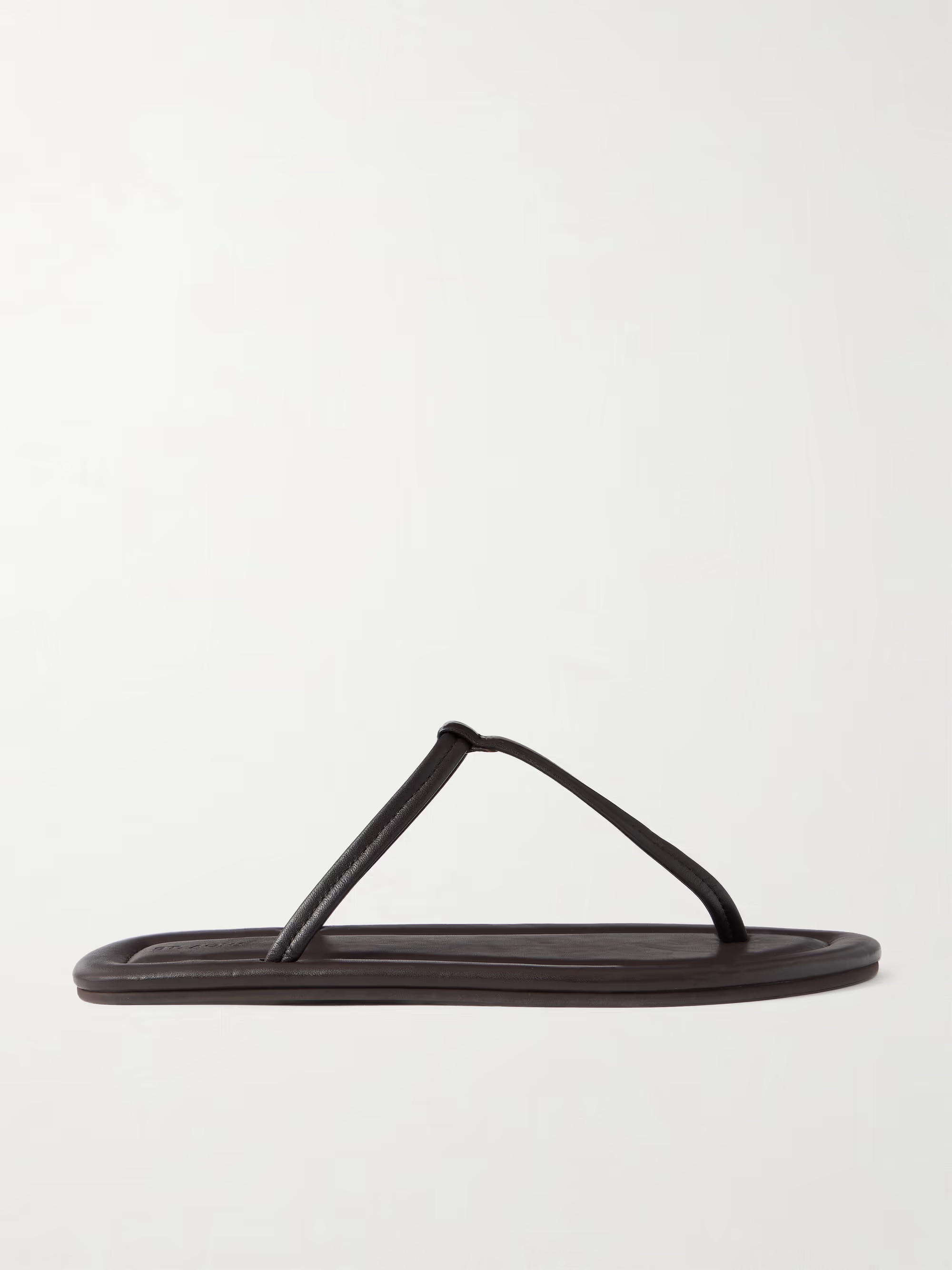 T leather sandals | NET-A-PORTER APAC