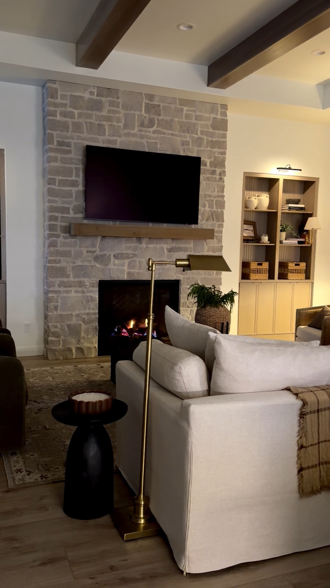 Lamp o’clock in our living room  

#LTKFindsUnder100 #LTKHome #LTKFindsUnder50