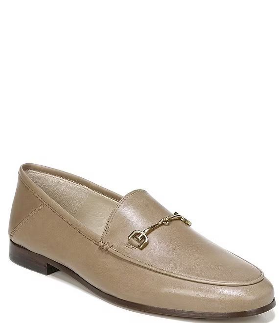 Sam Edelman Loraine Leather Bit Buckle Flat Loafers | Dillard's | Dillard's