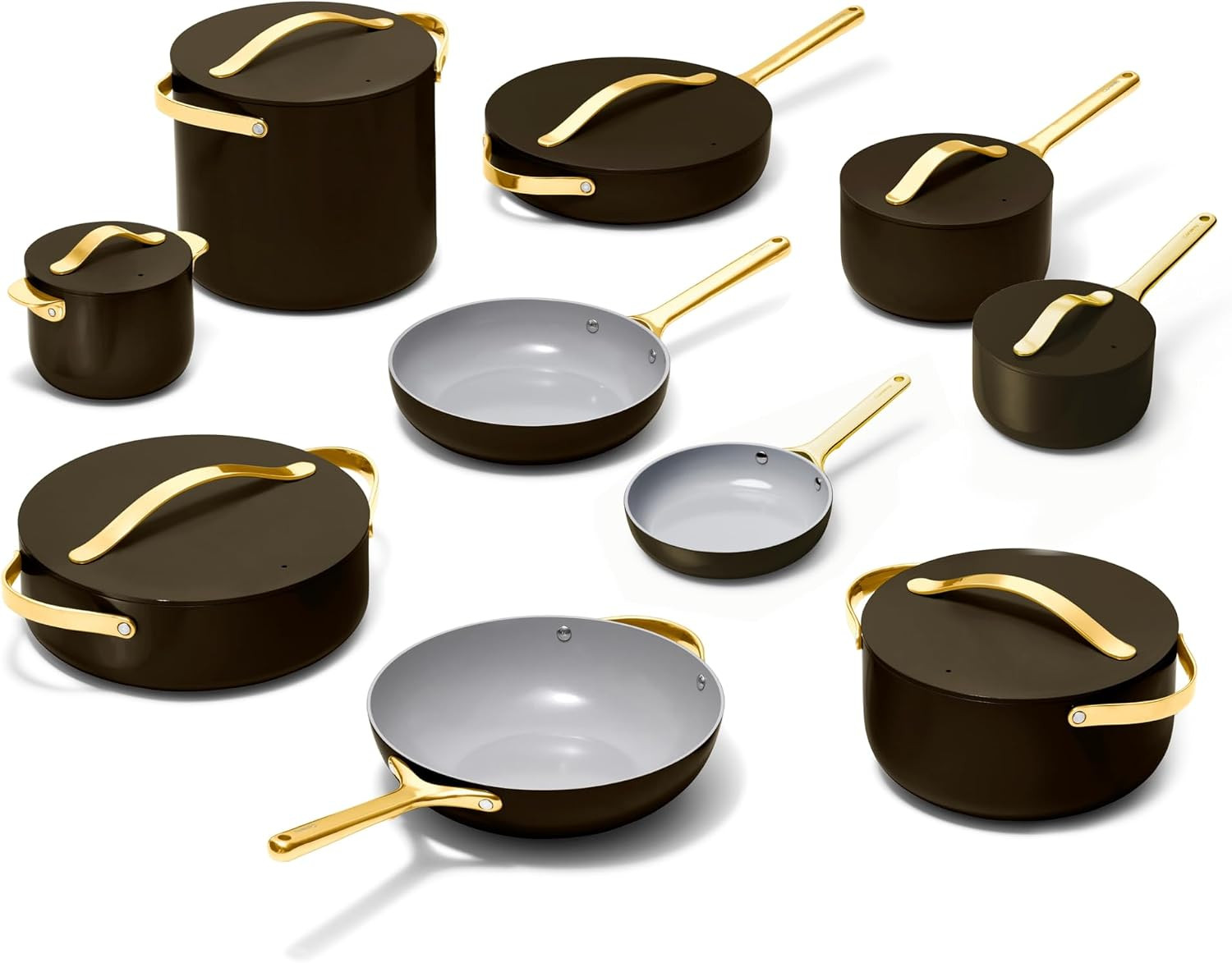 Caraway 24-Piece Non-Stick Ceramic Cookware Set | Amazon (US)