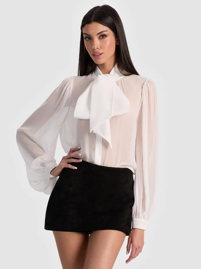 BRENTLEY BLOUSE | Alice + Olivia