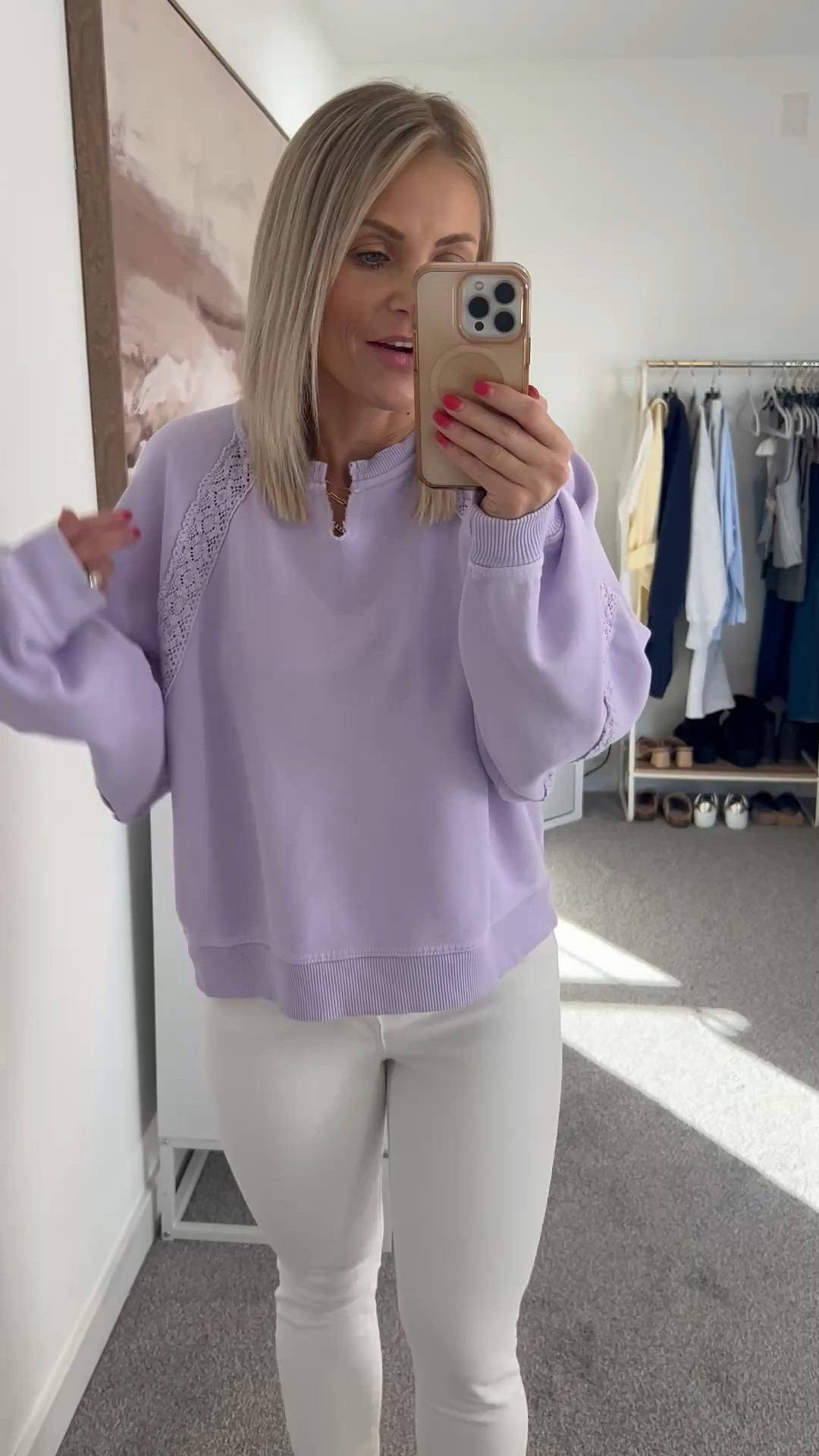 Aerie New Arrival!
Obsessed with this purple color for spring! So soft and just my vibe!!

Matching sweatsuit, oversized tee, leggings, casual style, casual outfit, spring outfits, spring fashion, spring sweatshirts, spring sweaters, oversized sweatshirts, spring fashion finds

#LTKMidsize #LTKFindsUnder50 #LTKPetite