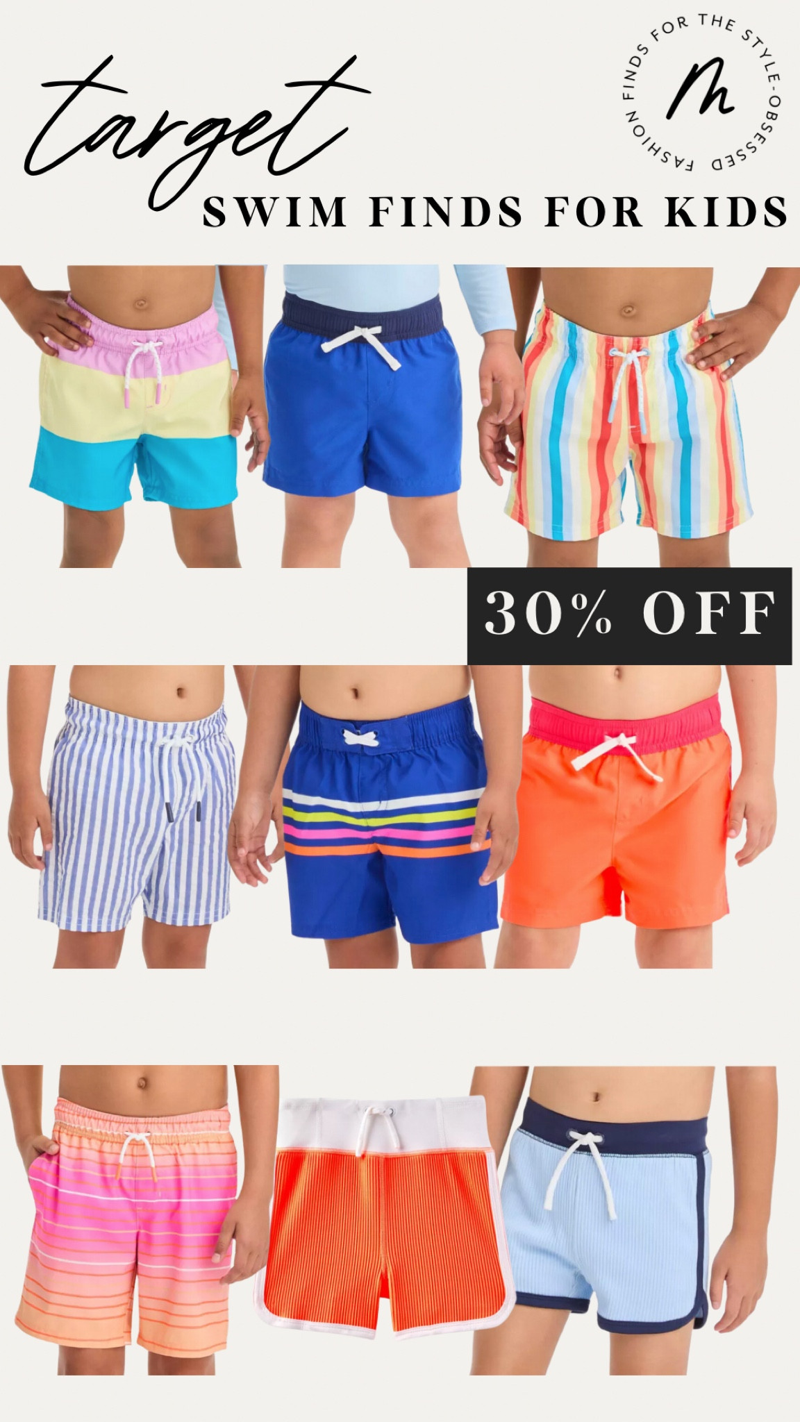 30% OFF SALE Target Swim- Finds for Boys 

#LTKsalealert #LTKkids #LTKswim