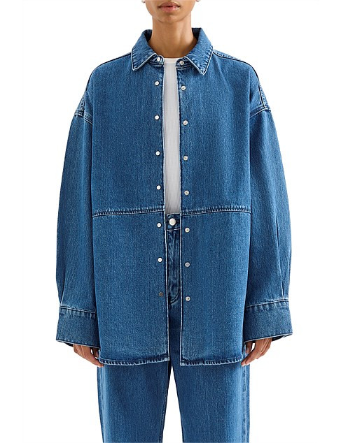 Nude Lucy Otis Organic Denim Jacket | David Jones | David Jones (Australia & New Zealand)