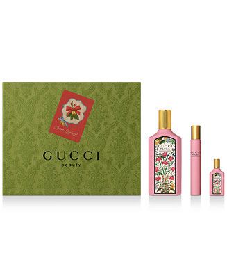 Gucci 3-Pc. Flora Gorgeous Gardenia Gift Set & Reviews - Perfume - Beauty - Macy's | Macys (US)
