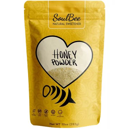 SoulBee GRANULATED HONEY POWDER 10 oz - Dehydrated honey crystals as Natural Sweetener for drinks an | Walmart (US)