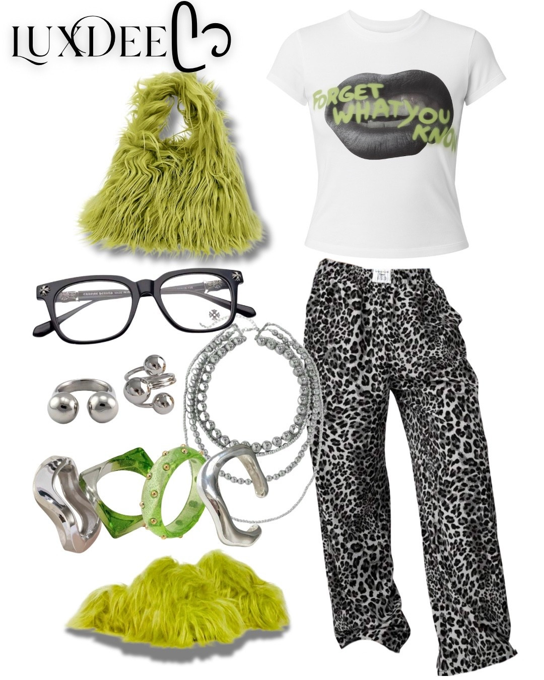 Lime green bold and edgy streetwear outfit💚

#LTKItBag #LTKU #LTKStyleTip