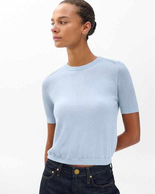 Adeline Lightweight Cashmere Tee | rag & bone