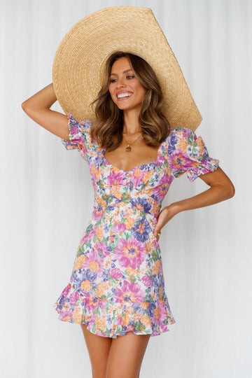 Katie Dress Purple | Hello Molly (AU)