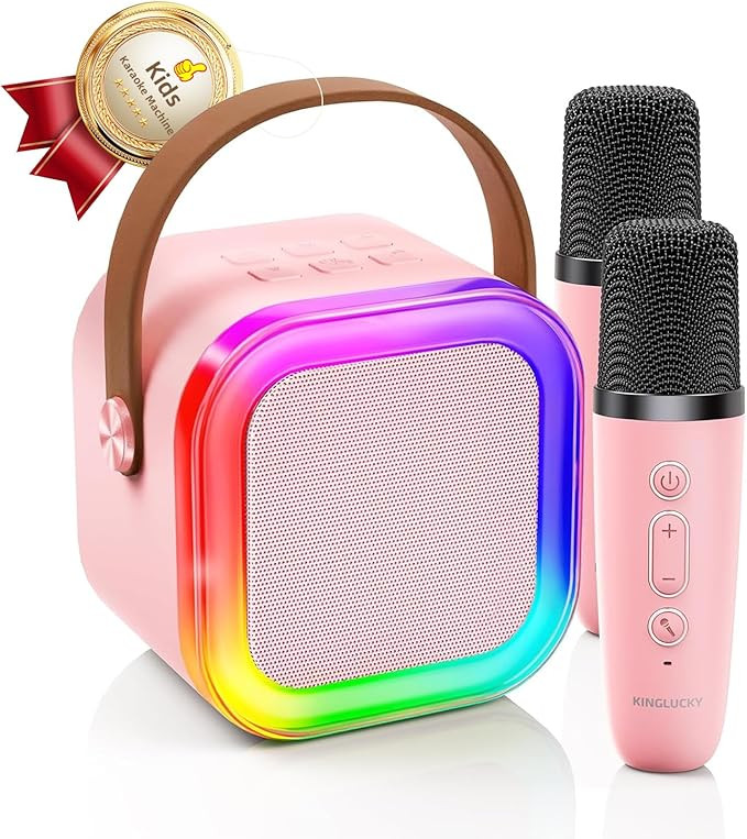 Kinglucky Mini Karaoke Machine for Kids, Top Birthday Gift Pick for Girls Ages 3, 4, 5, 6, 7, 8, ... | Amazon (US)