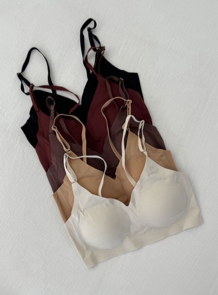 Buttery soft, seamless bras pack from Amazon!