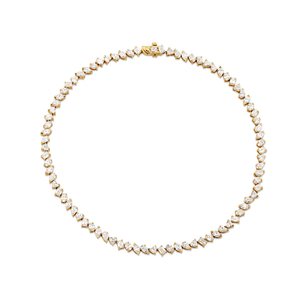 Fortuna Diamond Tennis Necklace | Logan Hollowell