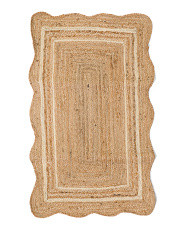 Scalloped Natural Fiber Runner | Home | Marshalls | Marshalls