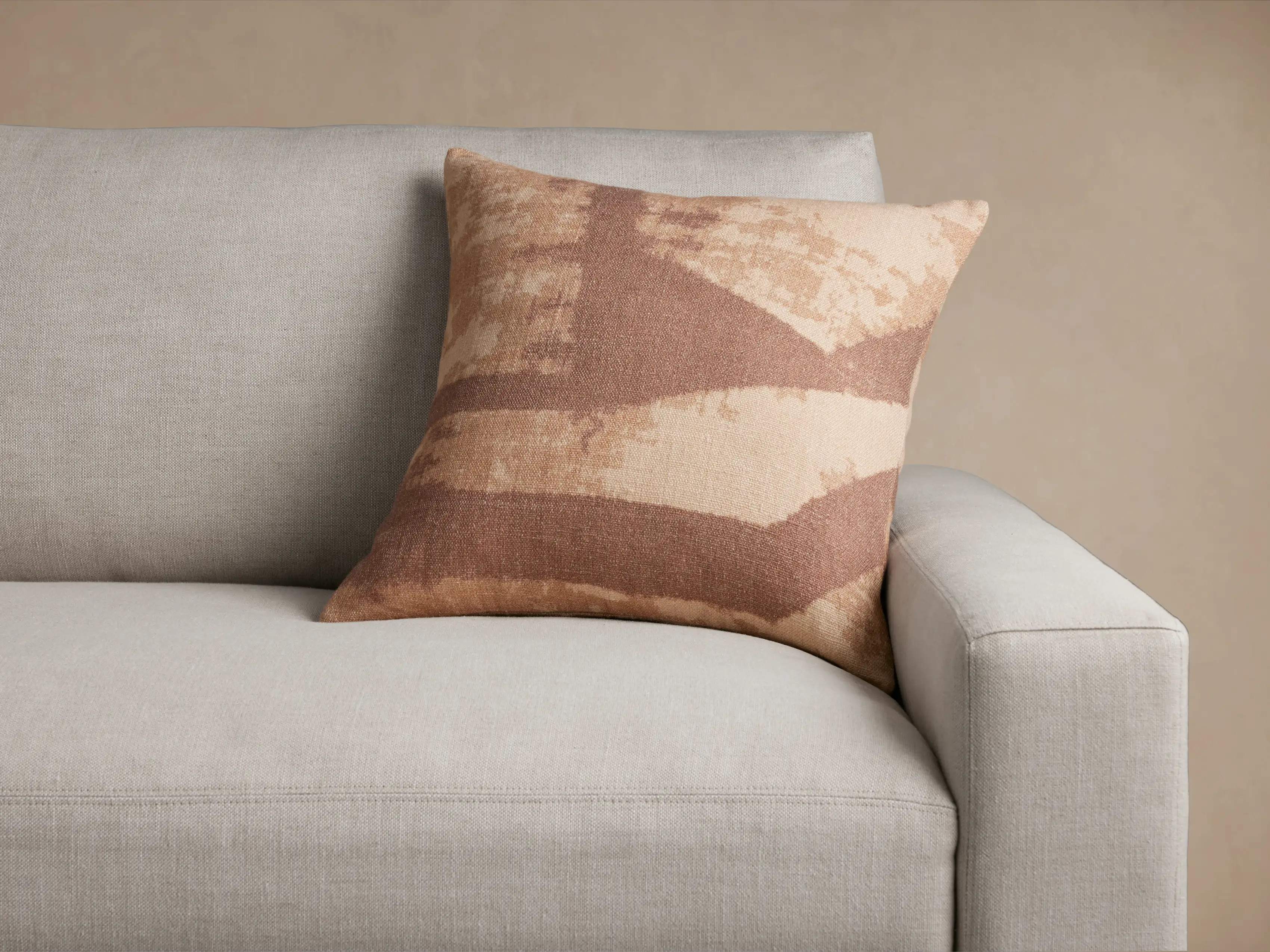 Coso Pillow Cover in Clay | Arhaus