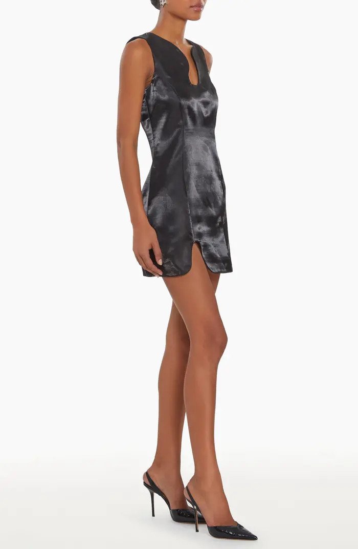 Puzzle Lamé Cocktail Minidress | Nordstrom