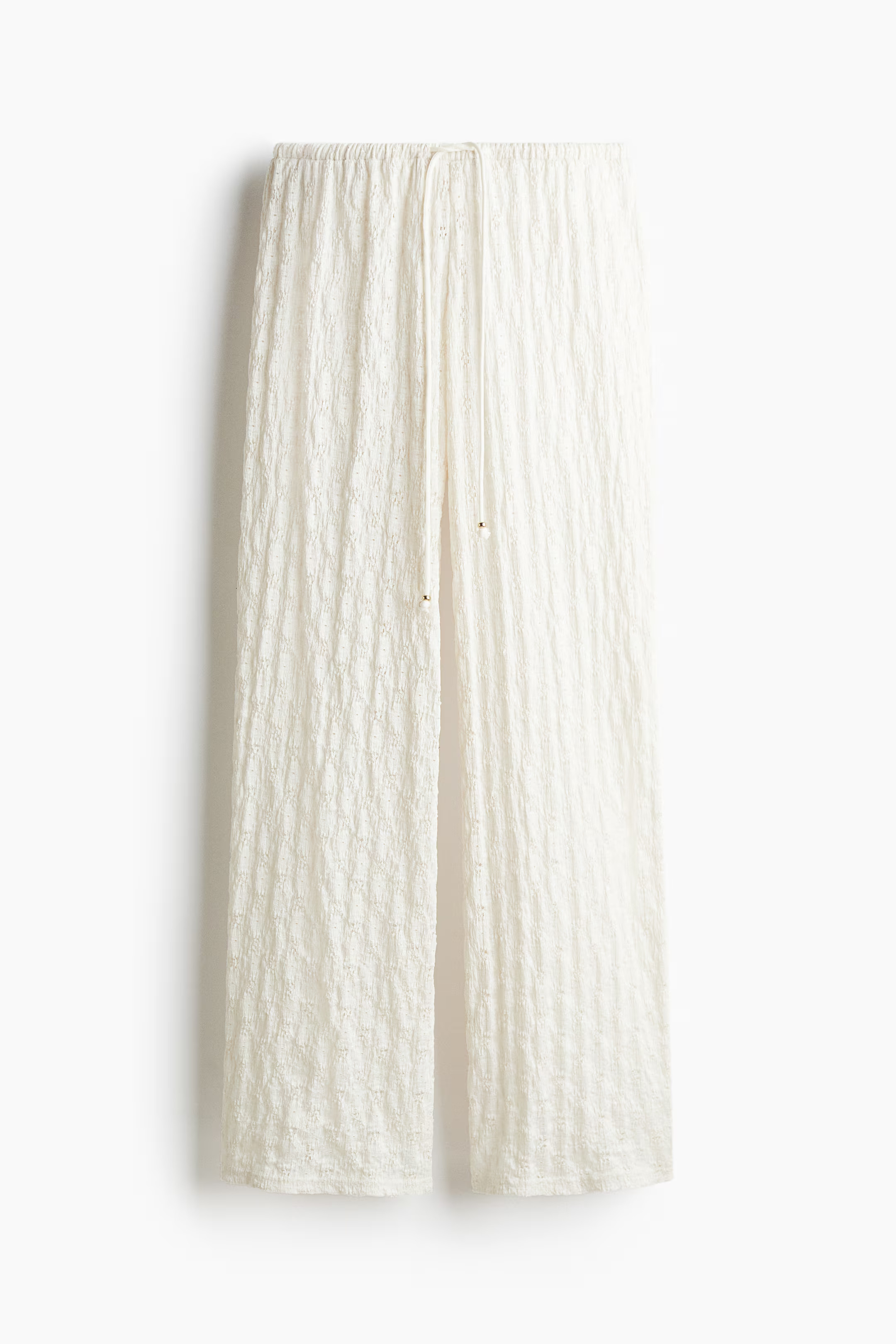 Broek met kanten look | H&M (DE, AT, CH, NL, FI)