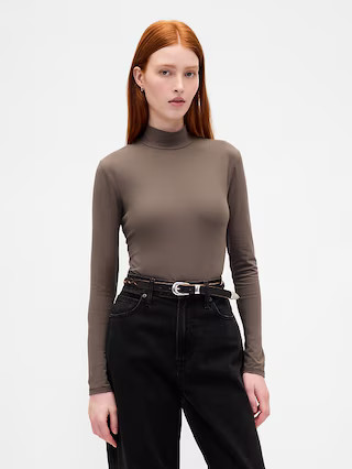 CloseKnit Jersey Mockneck T-Shirt | Gap (US)