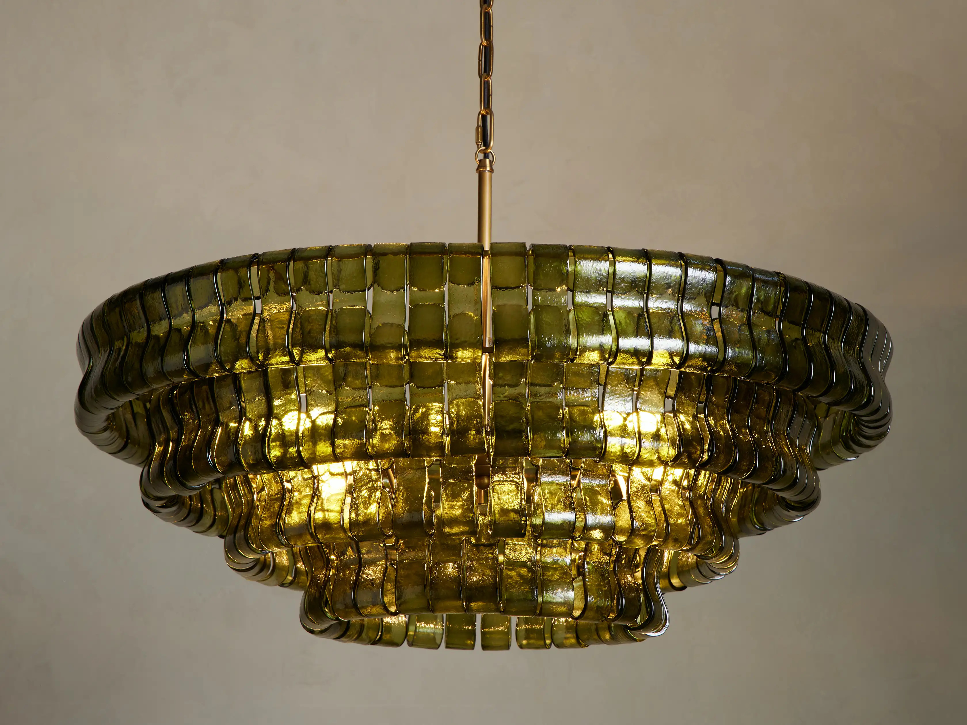 Ghiaccio Round Chandelier | Arhaus