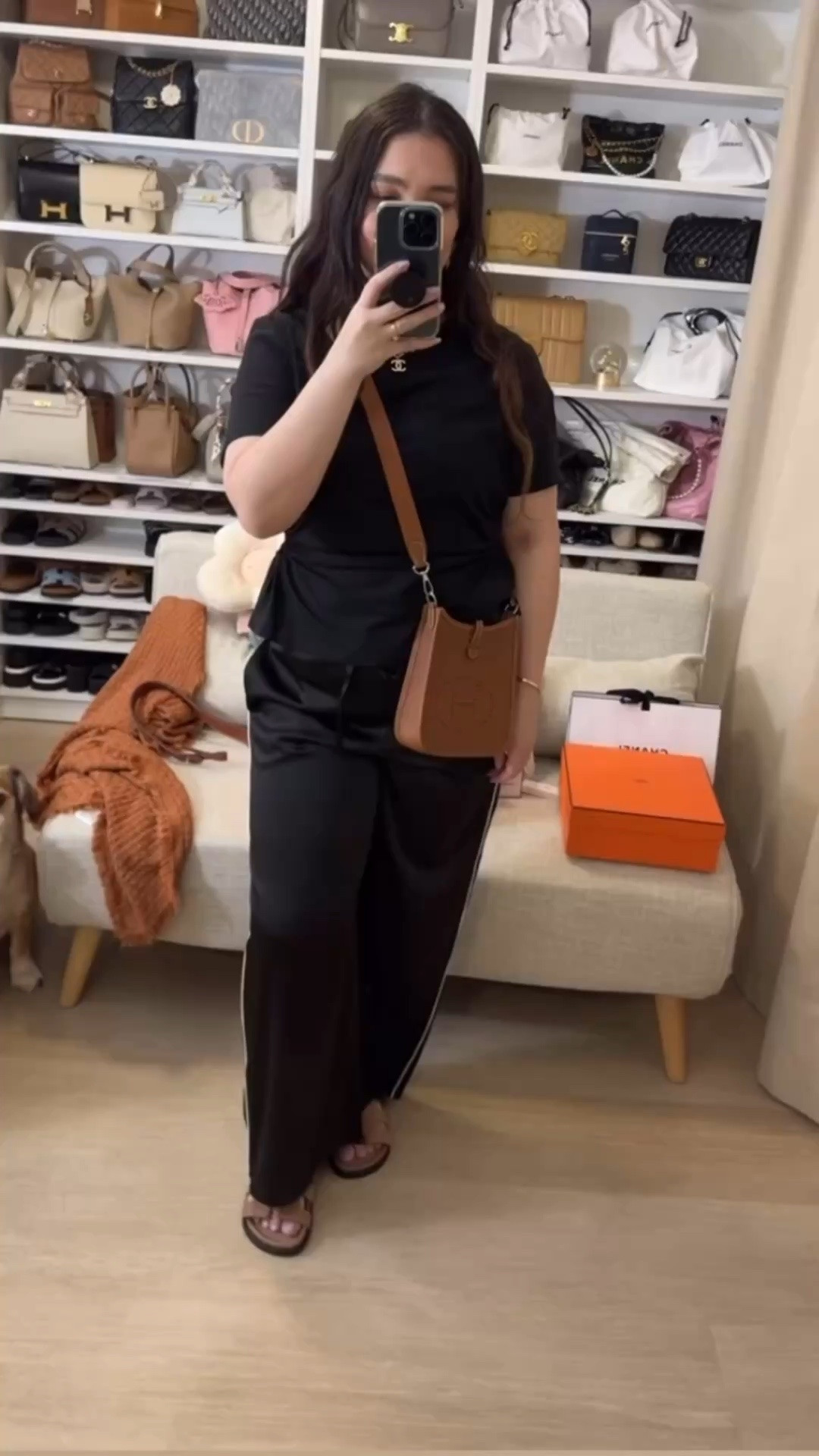 Change up the bag straps on your Hermes bags! #ootd #stylehacks #luxurybag