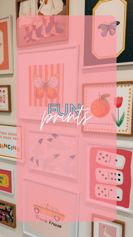 Fun prints!! Small shop, handmade, creative, prints! 🎨🎀🖼️🩷🍊

Home Decor Gallery Wall 

#LTKfamily #LTKhome #LTKSeasonal