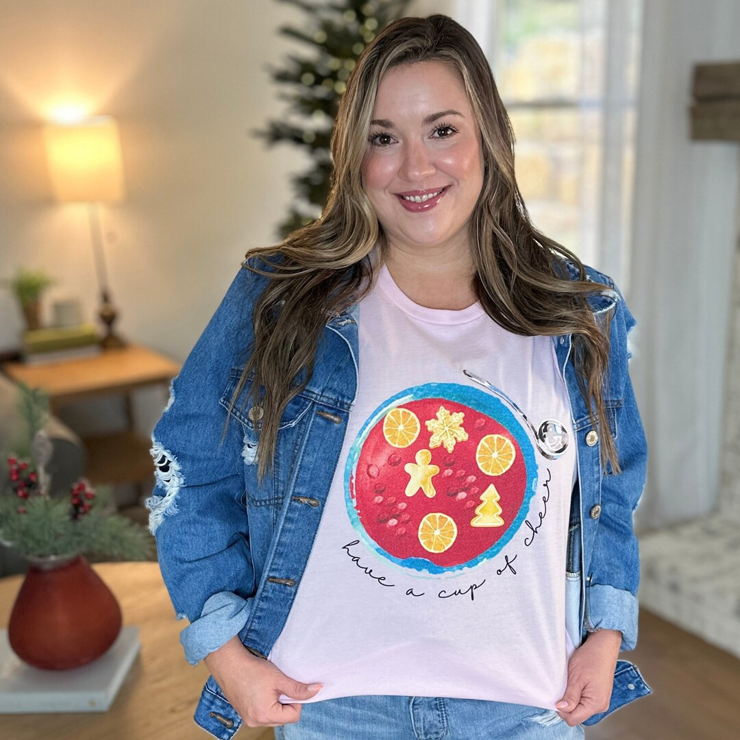 Christmas Drink Tshirt Christmas Party Shirt Women's - Etsy | Etsy (US)