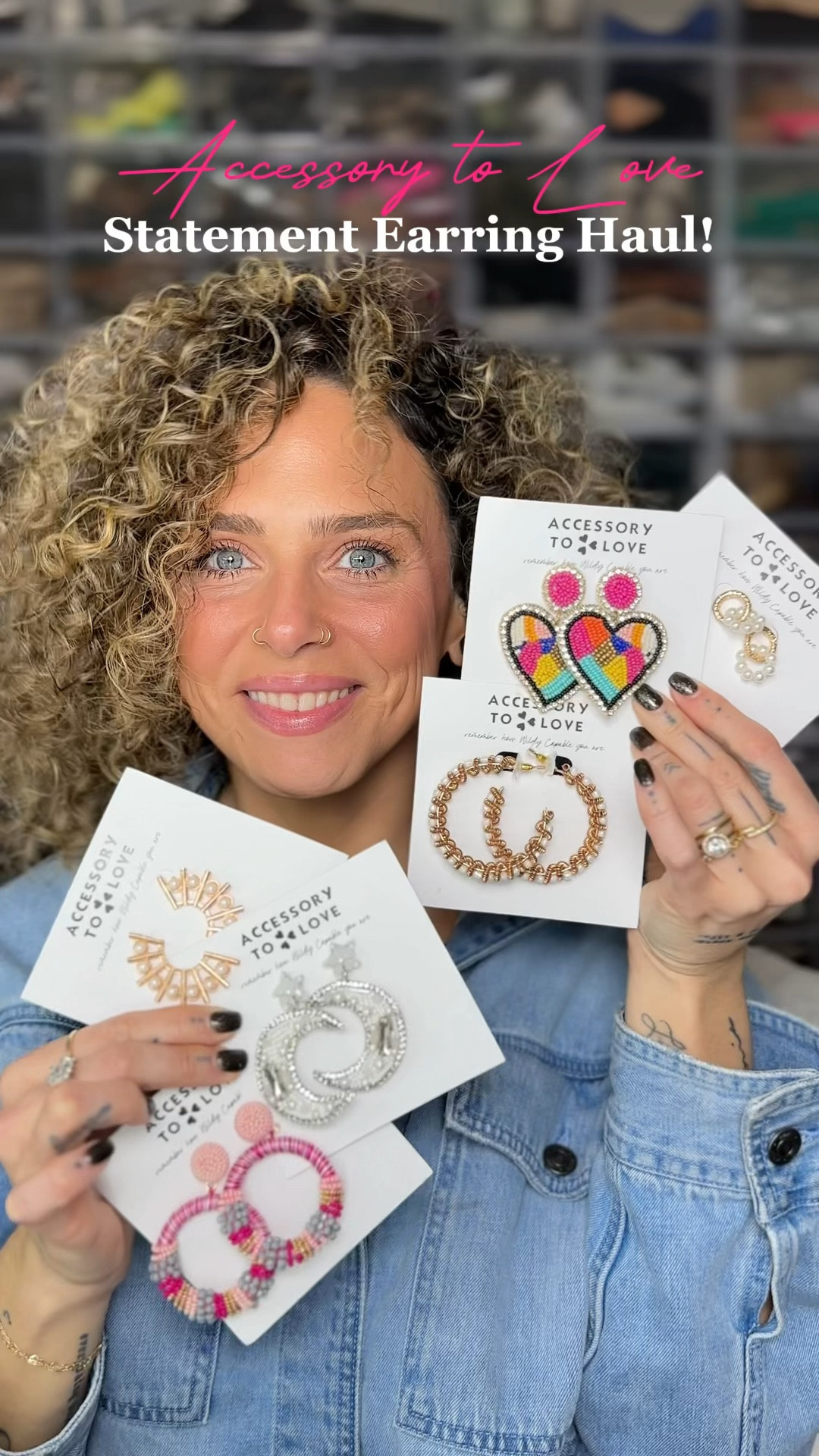 #AccessoryToLove Statement Earring Haul 😍✨❤️

#accessorytolovepartner #statementearrings #springstyle #earringhaul #jewelryhaul #accessoryhaul #LTKcollab #ltkseasonal 

#LTKfindsunder50 #LTKSpringSale #LTKVideo