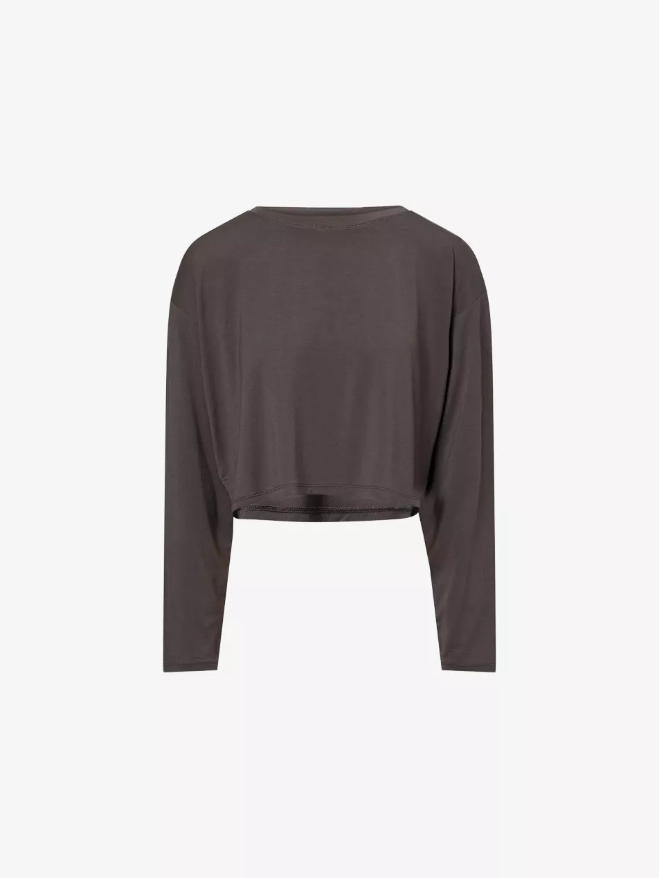Long-Sleeve Modal-Jersey Top | Selfridges