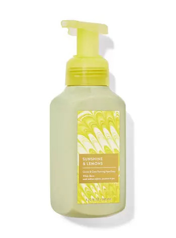 Sunshine & Lemons


Gentle & Clean Foaming Hand Soap | Bath & Body Works