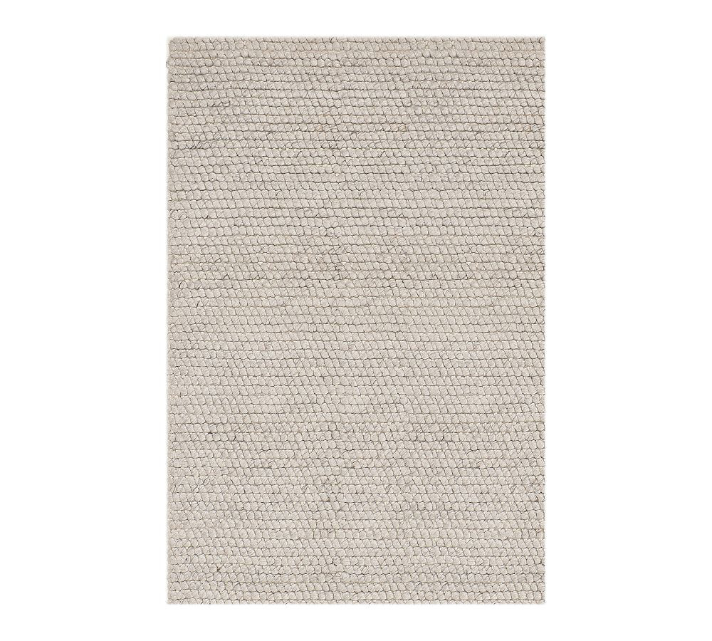 Zane Handwoven Textured Rug | Pottery Barn (US)