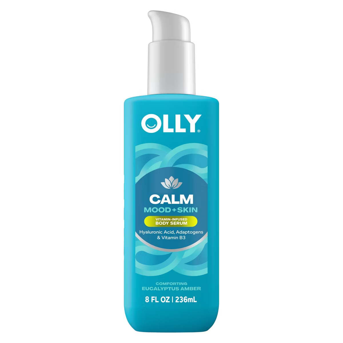 OLLY Calm Mood and Skin Vitamin-Infused Body Serum - Eucalyptus Amber - 8 fl oz | Target