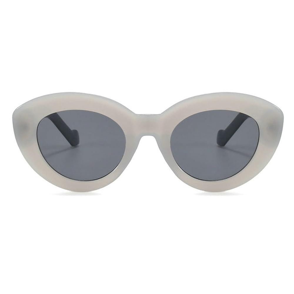COTIA Oversized Cat Eye Sunglasses for Women Men Cute Oval Thick Frame Cateye Sun Glasses Retro S... | Amazon (US)