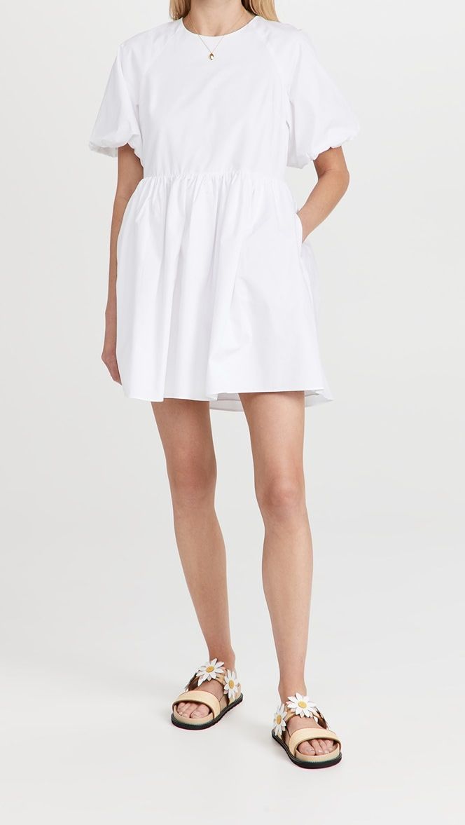 Short Balloon Sleeve Mini Dress | Shopbop