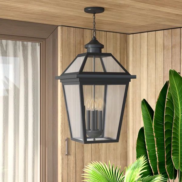 Lacombe 4 -Bulb 25" H Outdoor Hanging Lantern | Wayfair Professional