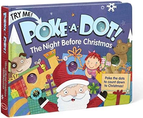 Melissa & Doug Children's Book - Poke-a-Dot:The Night Before Christmas (Board Book with Buttons t... | Amazon (US)