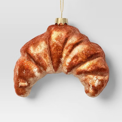 Christmas Glass Croissant Ornament - Wondershop™ | Target