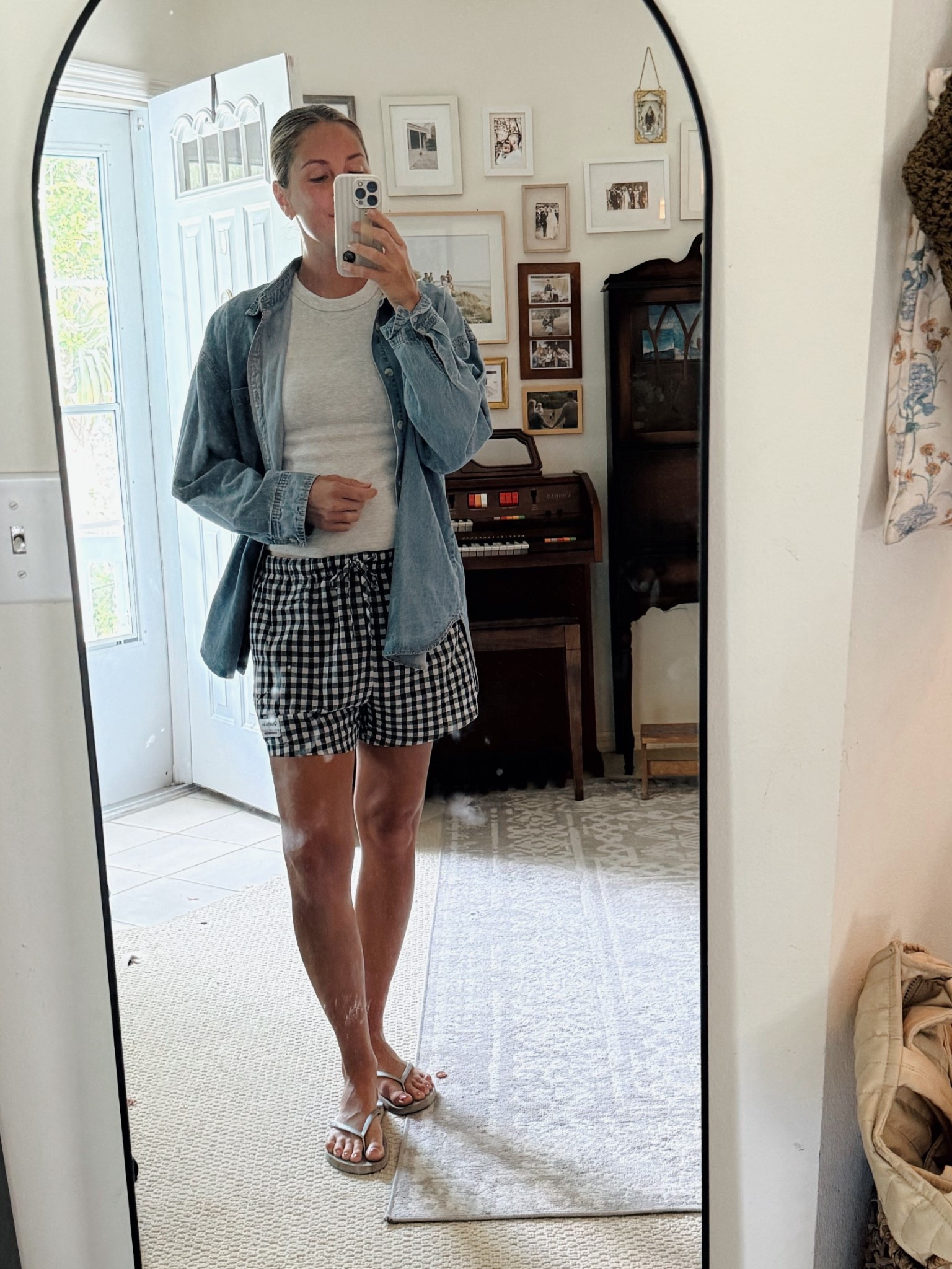 Cutest, comfiest 100% cotton gingham shorts. Actually have some length! Tons of colors and on sale! Wearing a size medium since i lik a little extra room 

#LTKootd #LTKSaleAlert #LTKBump