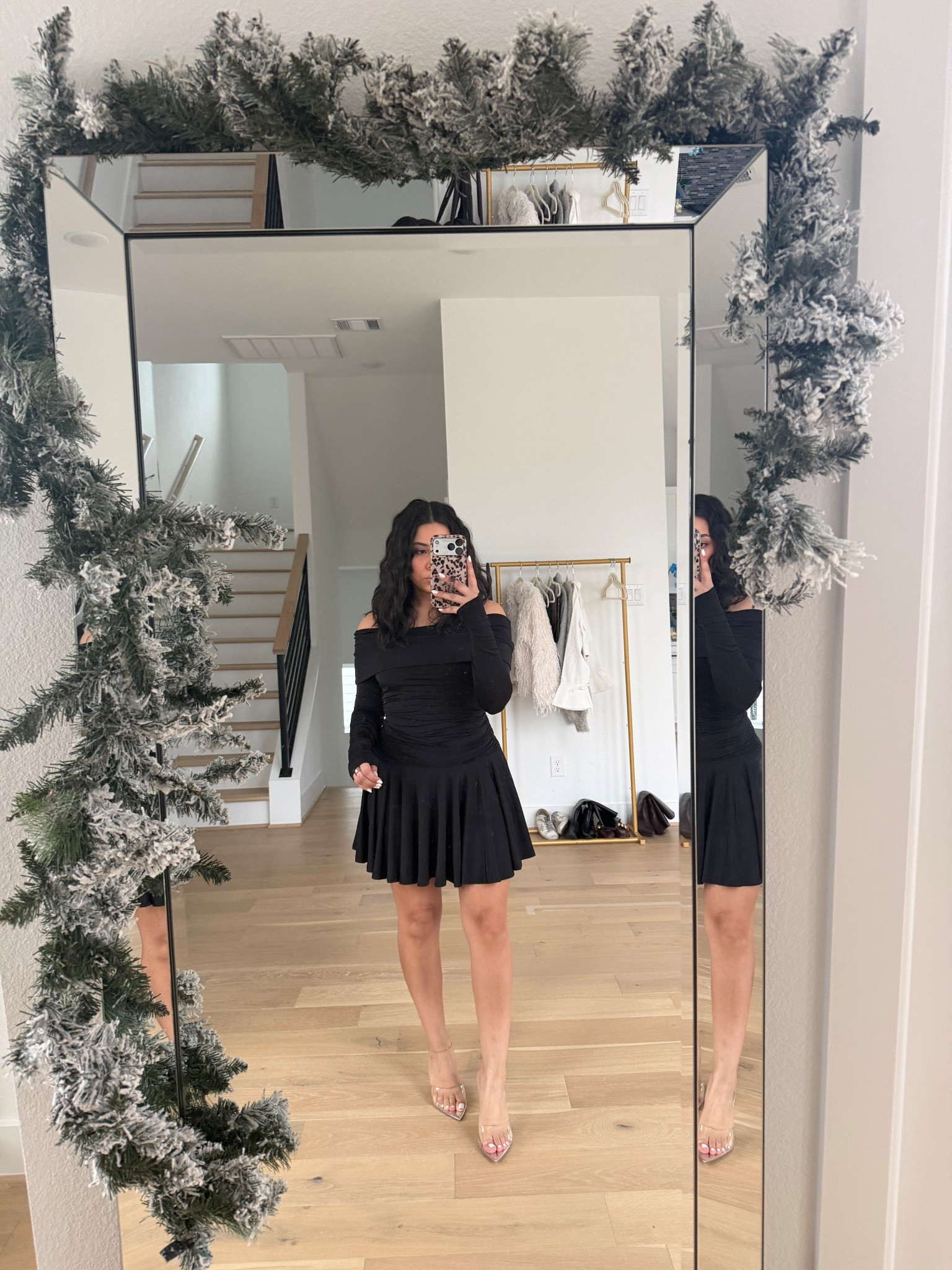 Holiday outfit idea 
Dress: small 
Heels: 7

#LTKHoliday #LTKootd #LTKgrwm