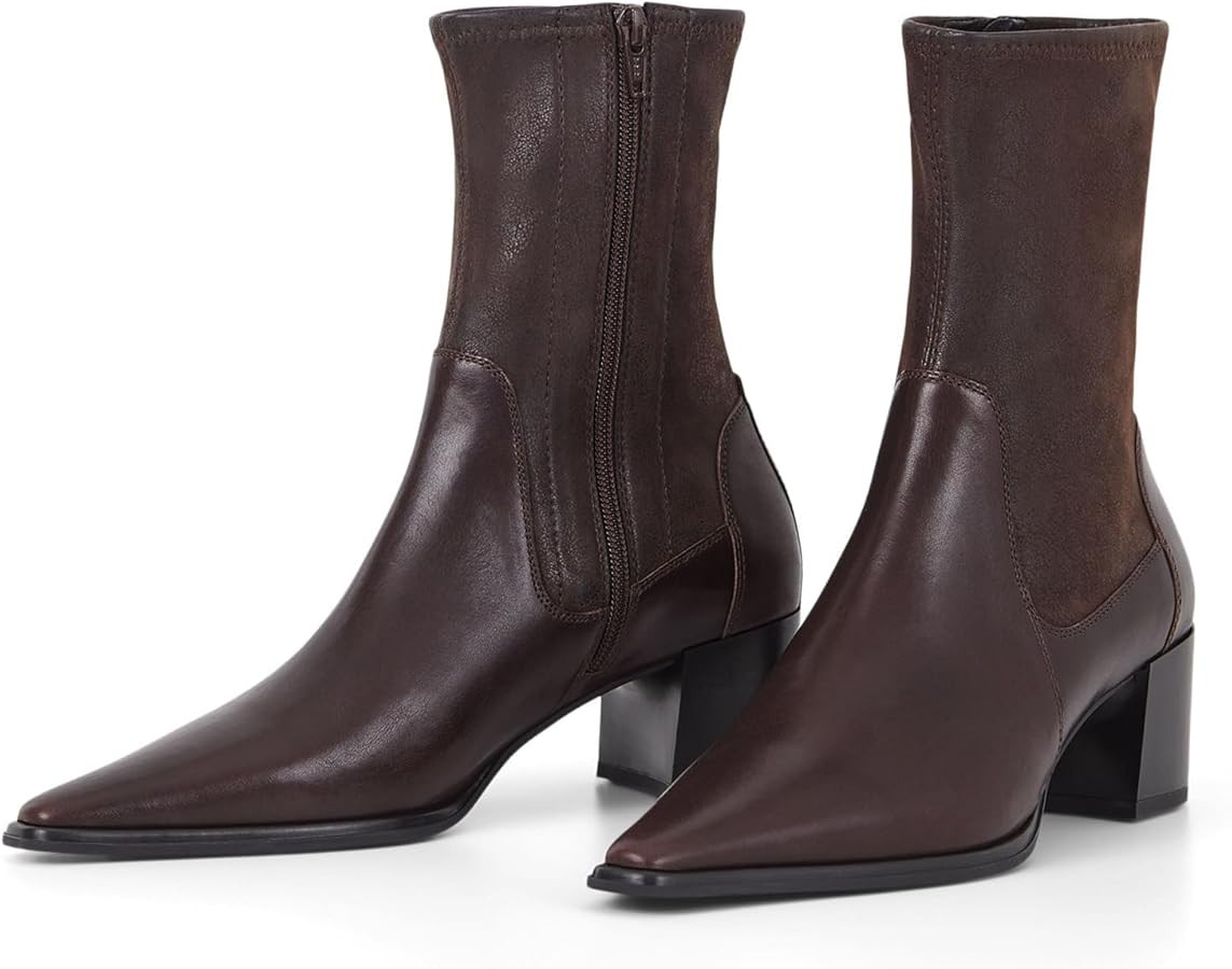 Vagabond Shoemakers Women's Giselle Leather Stretch Bootie Ankle Boot | Amazon (US)