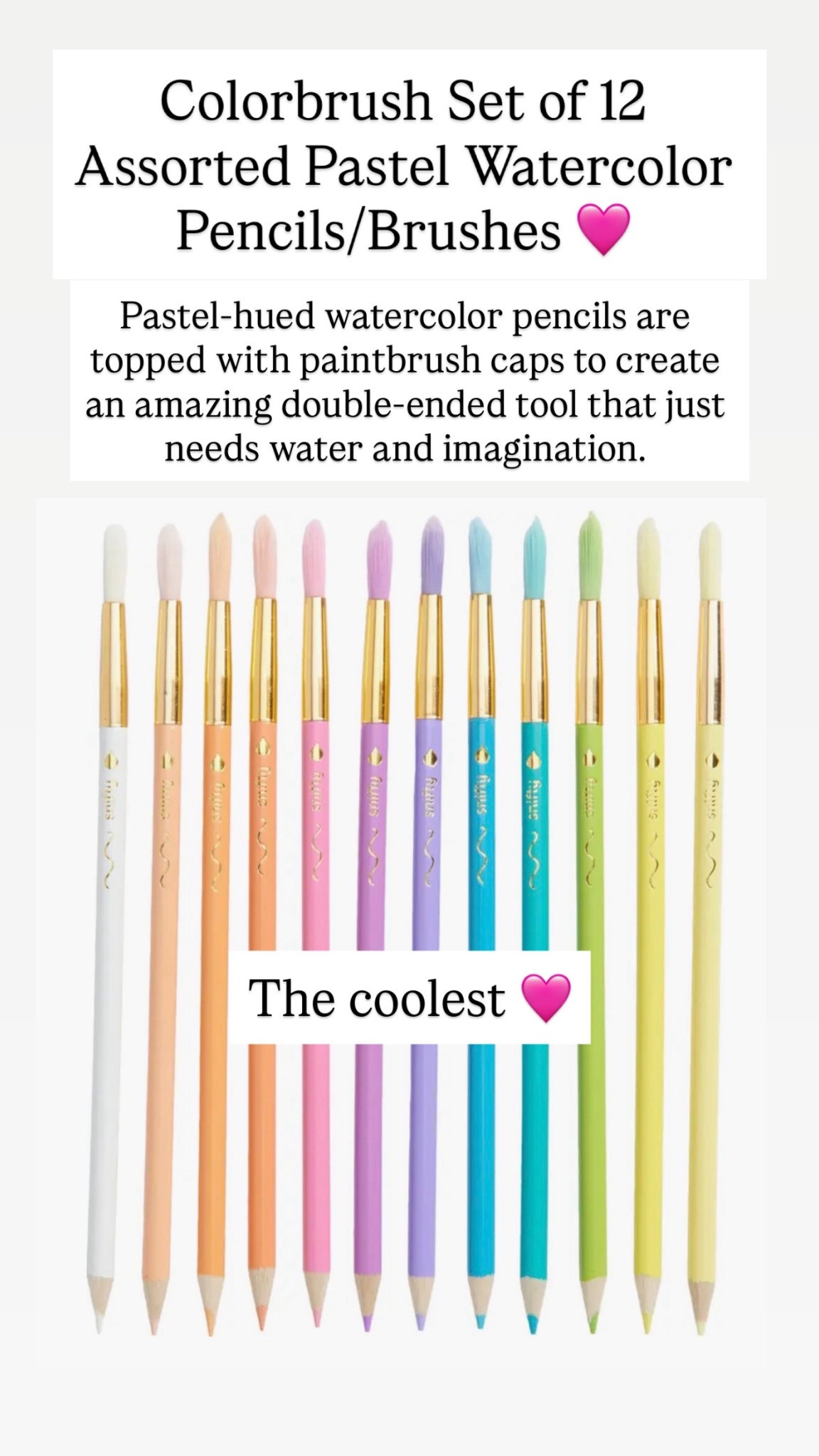 How cool is this color brush set for kids? 

#LTKKids