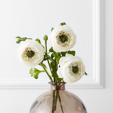 Ranunculus Stem - Set of 3 | Z Gallerie