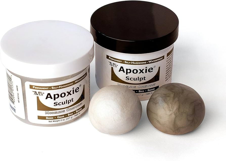 Apoxie Sculpt - 2 Part Modeling Compound (A & B) - 1 Pound, White | Amazon (US)