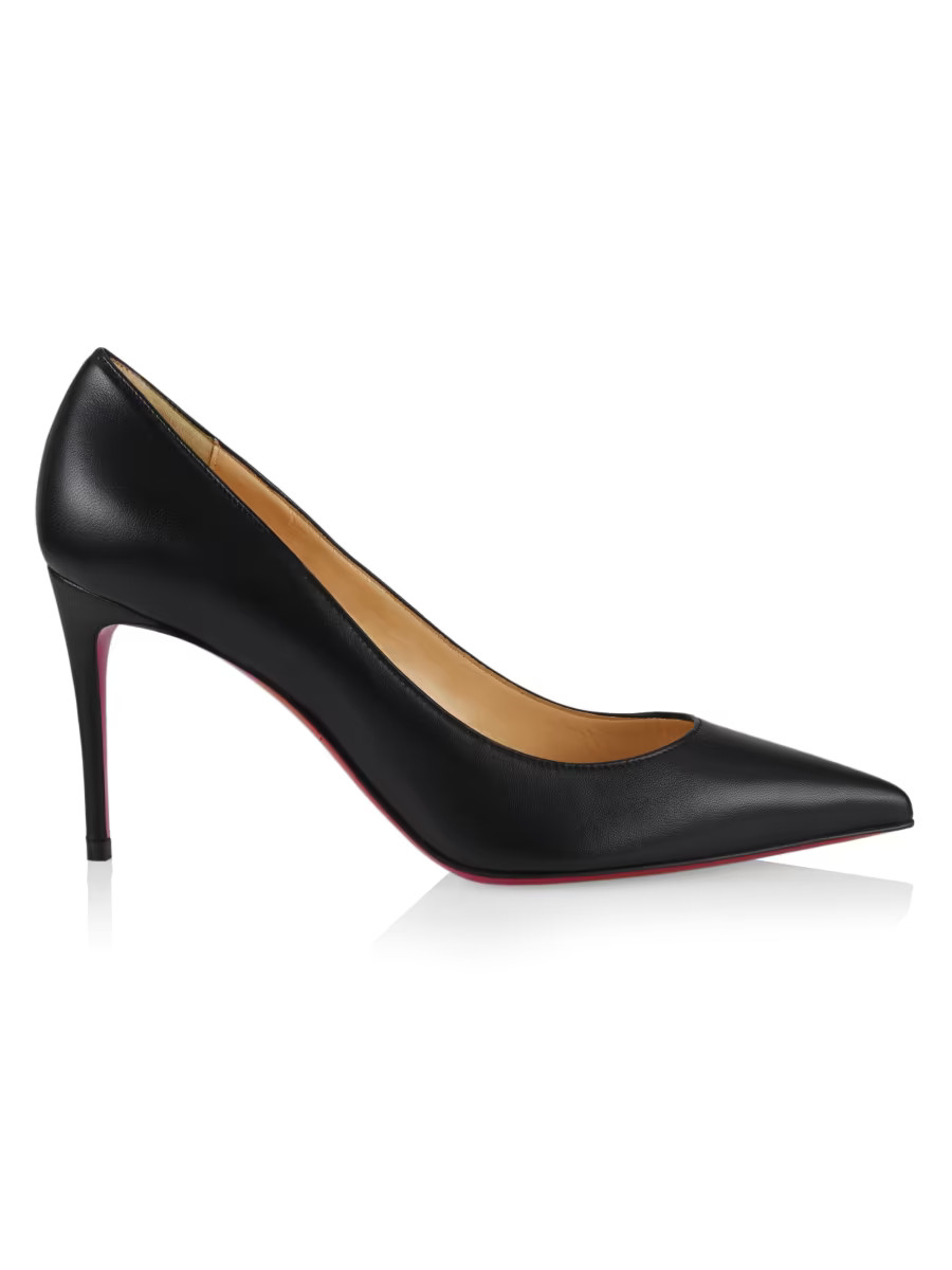 Kate 85 Leather Pumps | Saks Fifth Avenue