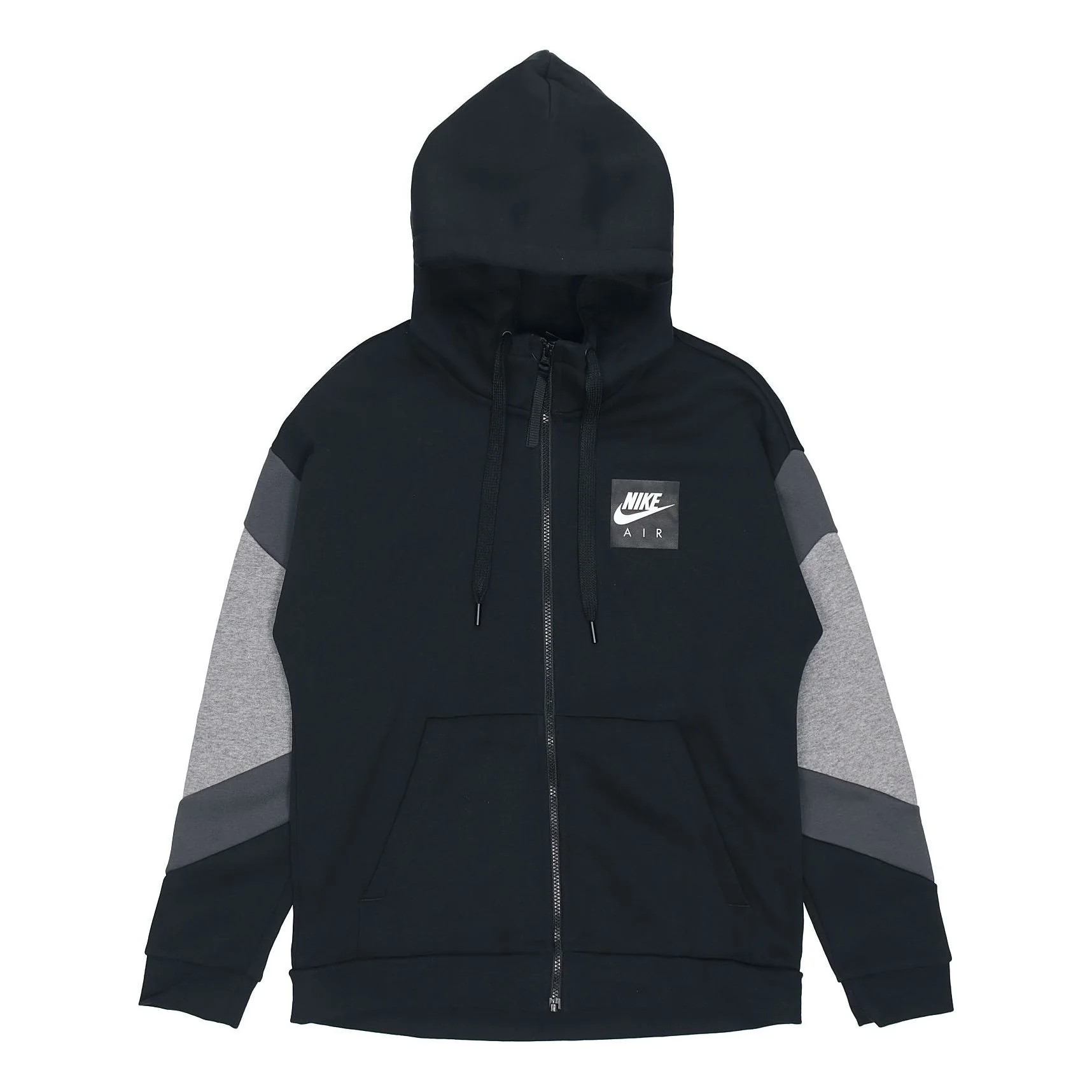 Nike Air Hood Fz Flc Logo Jacket Men s Black CD9223-010 | KICKS CREW