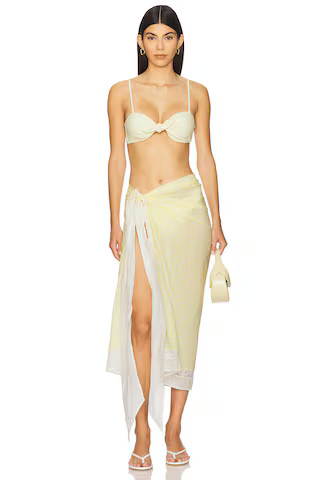 LoveShackFancy Emabella Pareo in Marigold from Revolve.com | Revolve Clothing (Global)