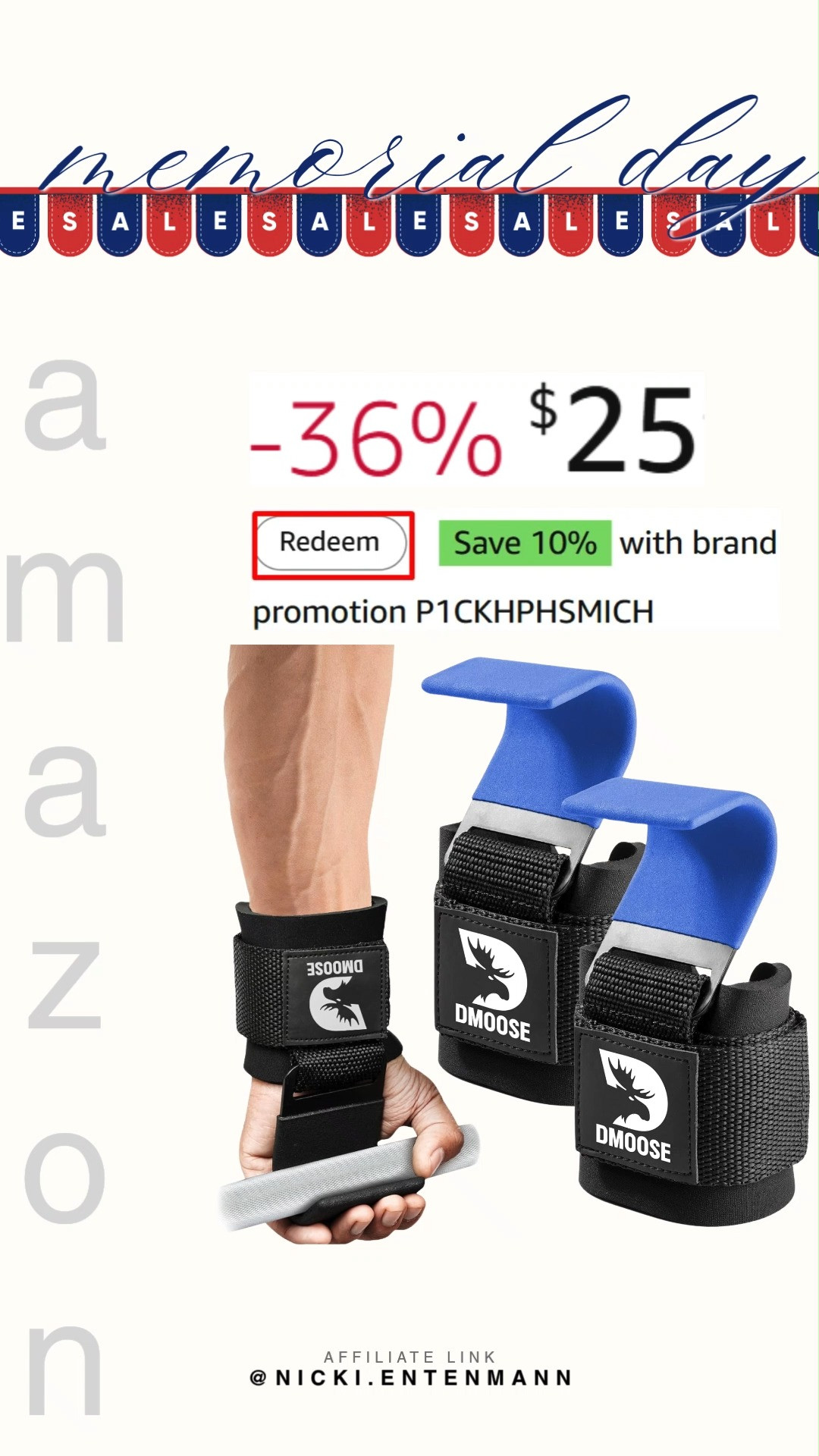 Lift heavier with ease using Fitness Weight Lifting Hooks for deadlifts. Secure grip, reduced strain, and more focus on form make every rep stronger and smoother. 💪🔥🏋️  

#FitnessHooks #weightlifting #deadlifts #gymgear #strengthtraining #fitnessaccessories #workoutessentials #liftinghooks #gymtools #powerlifting 

 #LTKfitnessgoals #LTKActive #LTKSaleAlert