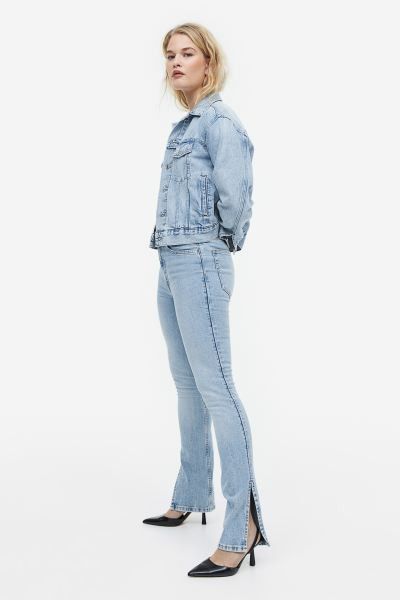 Skinny High Jeans | Blue Jeans Outfit | HM Outfit | Spring Outfits 2023 | Spring Fashion | H&M (US + CA)