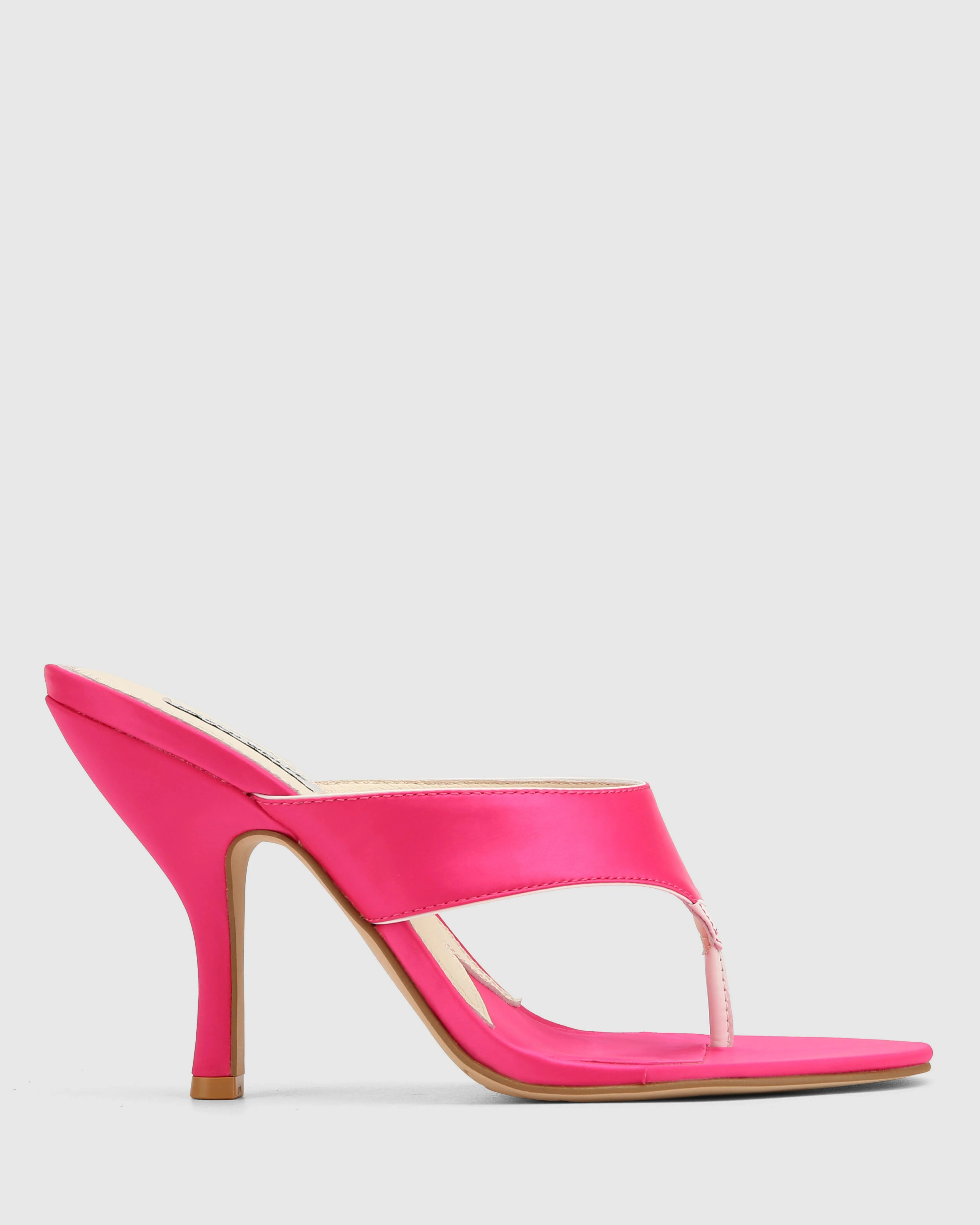 Martine Neon Pink Satin | Naked Wolfe