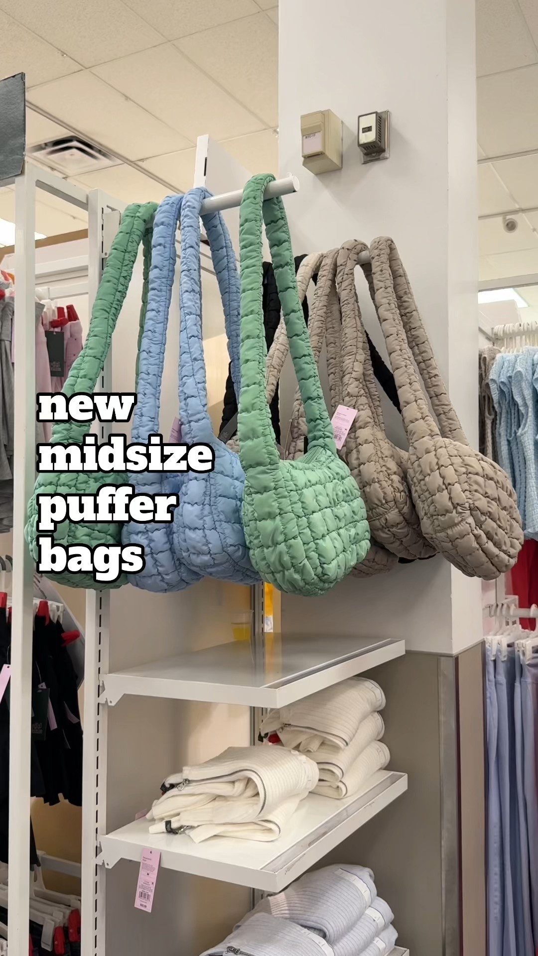 Meet your new must-have bag: the Wild Fable Puffer Bag from Target! 😍✨ It’s the perfect mix of trendy and functional, with its cozy quilted design that adds the perfect touch to any outfit. Whether you're rocking a casual chic look or adding a pop of style to your everyday fit, this puffy bag is a Target fashion essential. And did I mention it’s super affordable? Shop now before it sells out! 🛒💖 #TargetStyle #WildFable #TargetFinds #PufferBagTrend #AffordableFashion #QuiltedBag #TrendyAccessories #BagCollection #StreetStyle #CasualChic #CozyAesthetic #StylishBags #TargetMustHaves #FashionFinds #PufferBagOutfit #ColdWeatherStyle #EverydayBag #FashionTrends2025

#LTKStyleTip #LTKFindsUnder100 #LTKItBag